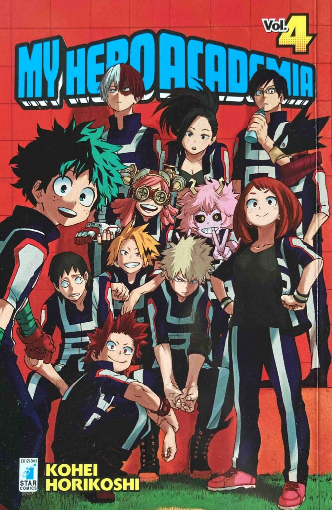 My Hero Academia vol. 4