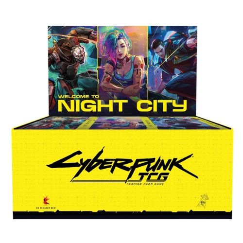 Booster Box Cyberpunk TGC: Welcome To Night City – (24 buste) – ENG